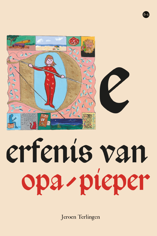 Voorkant van De erfenis van opa-pieper, kinderboek door Jeroen Terlingen