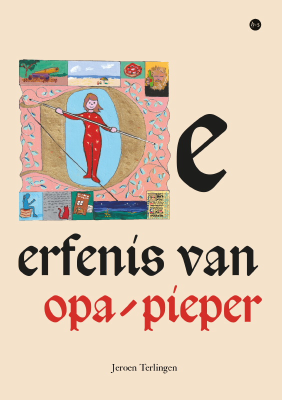 Cover van De erfenis van opa-pieper, kinderboek door Jeroen Terlingen